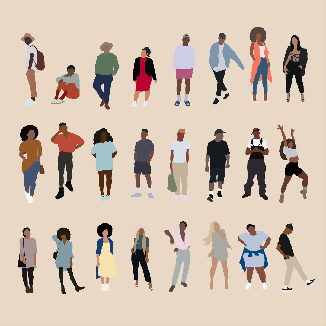 Humanscale Patterns Black Human Scales - Free Download Pack – Studio Alternativi