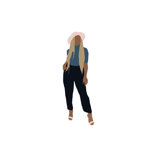 black woman png free 