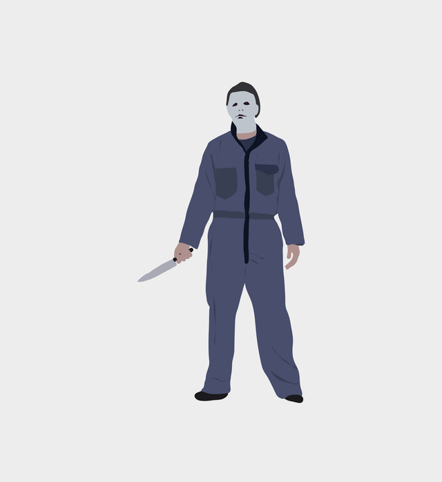 Halloween people flat vector png