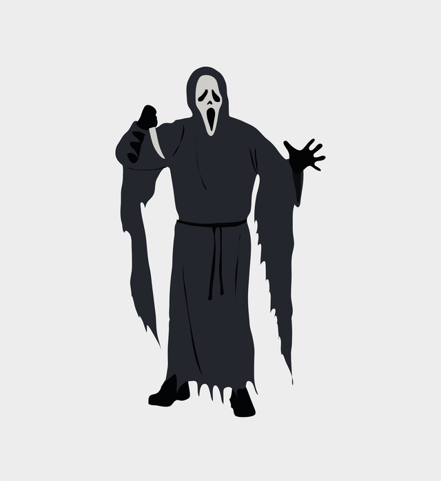 Halloween people flat vector png