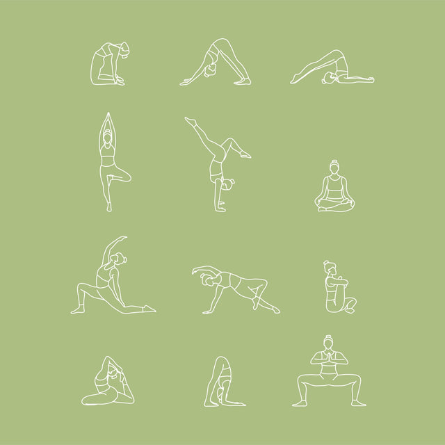 Yoga Simple Vector Yoga Vector
