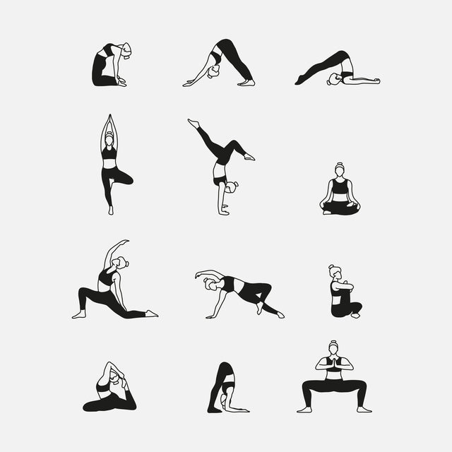 Art Yoga 11 Print. Graphikasana, Yoga sequence, Twist, Art by Yolyanko –  GRAPHIKASANA