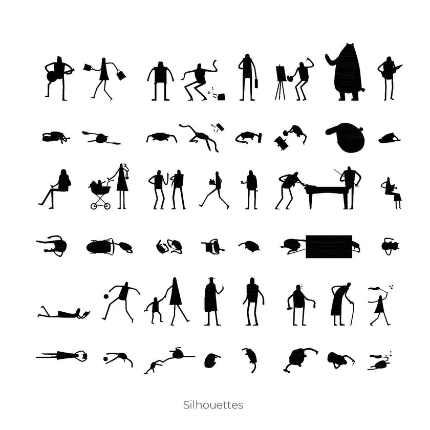 Colorful Cad Blocks Colorful People CAD Blocks - Graphic Styles – Studio Alternativi