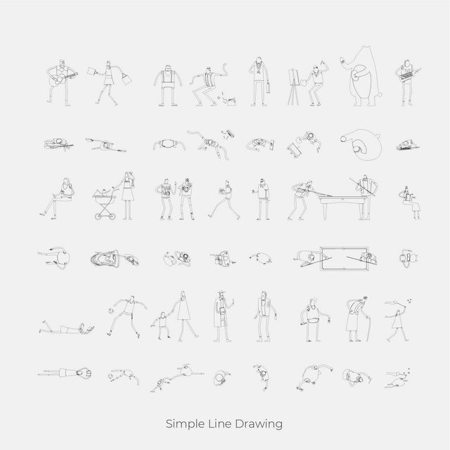 Autocad people blocks