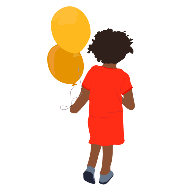 kids Package Vector Clipart PNG AI Human Person Illustration Child Kid
