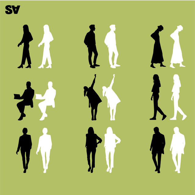 photoshop brushes people silhouette 