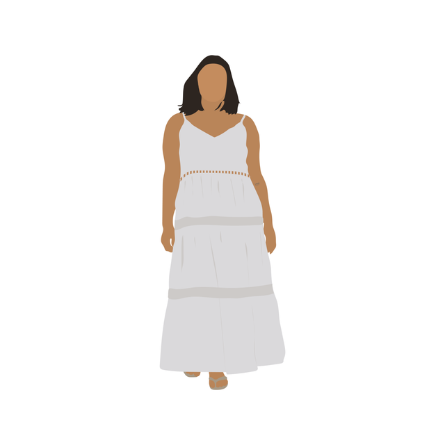 flat vector woman