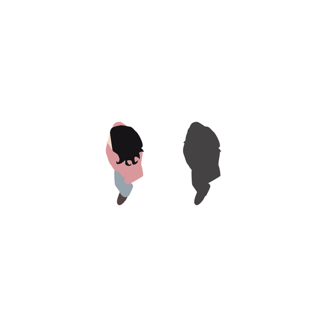 vector flat people from top