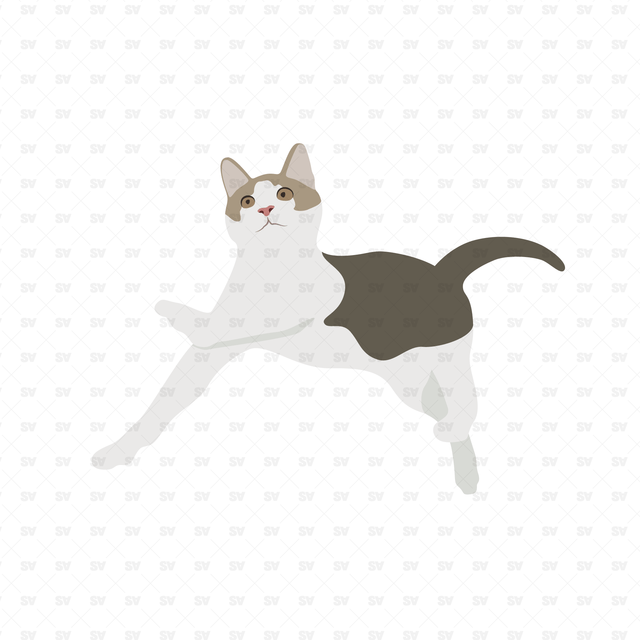 Flat Vector Cats