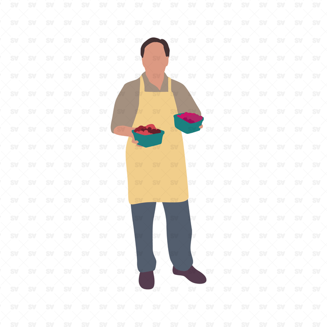 Flat Vector Market People