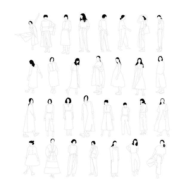 Human scales for architecture - Download PNG Free – Studio Alternativi
