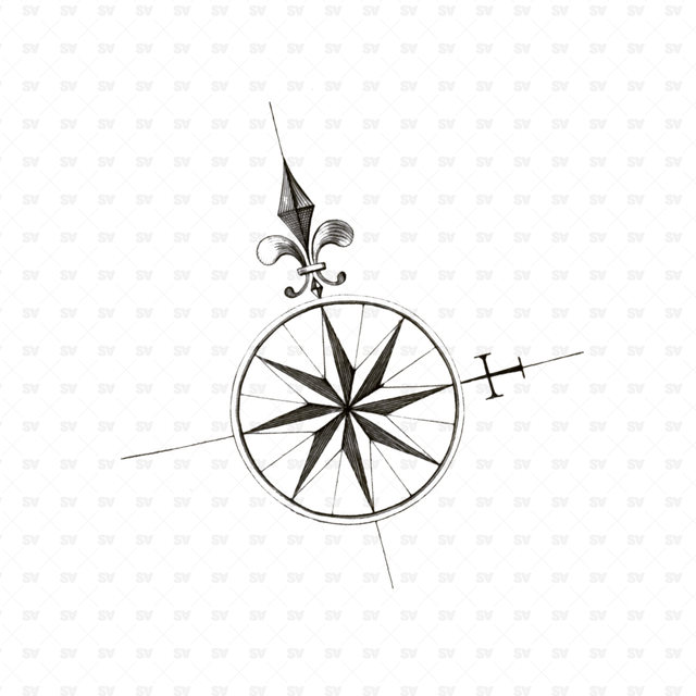 Finding Your Way: The Symbolism and Significance of Compass Tattoos: 80  Designs - inktat2.com