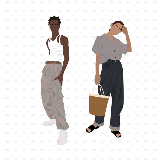 People with Aesthetic Outfits