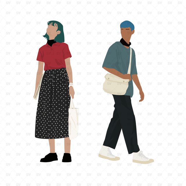 People with Aesthetic Outfits