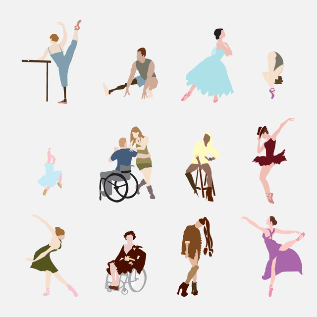 Dancers Illustrations