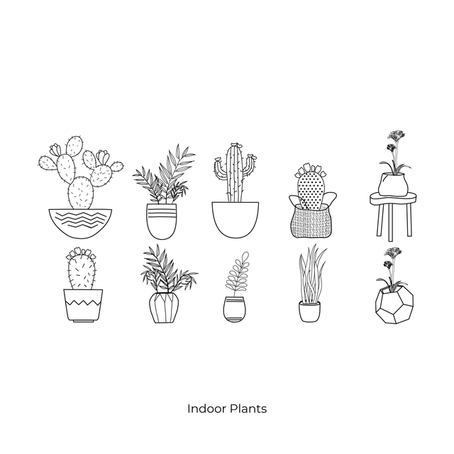 vector cad plants 