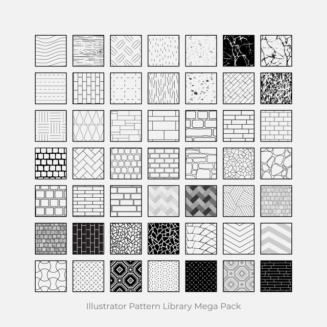 Pattern Library Mega Pack (49 Patterns) – Alternativi