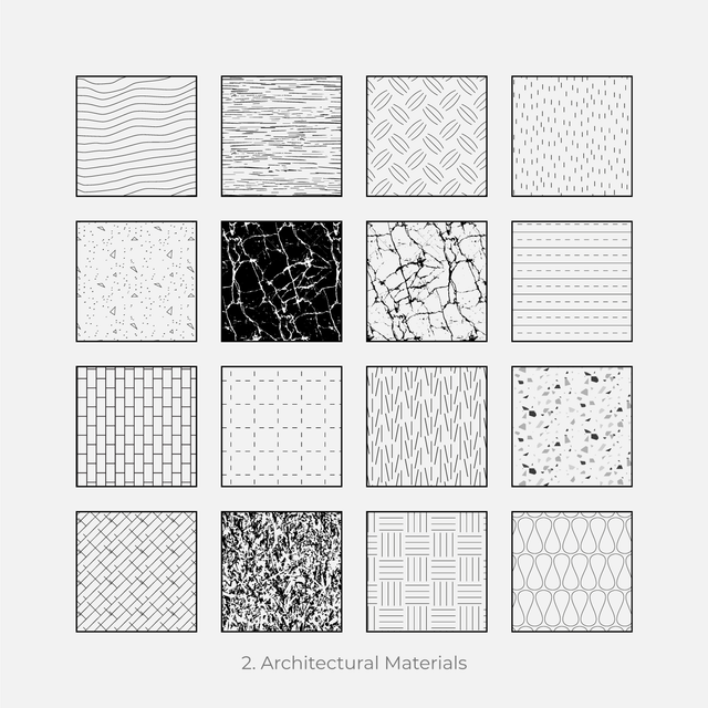 illustrator patterns materials architecture