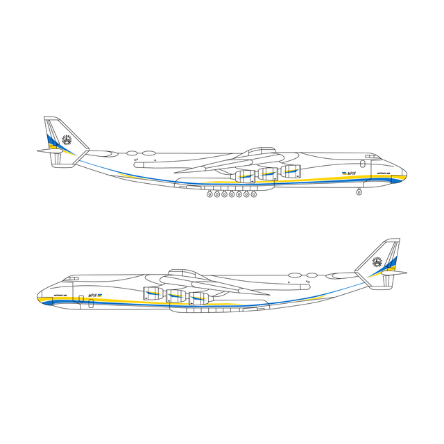 CAD & Vector An-225_Mriya Ukrainian Plane (Free Now)