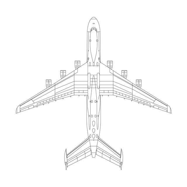 CAD & Vector An-225_Mriya Ukrainian Plane (Free Now)