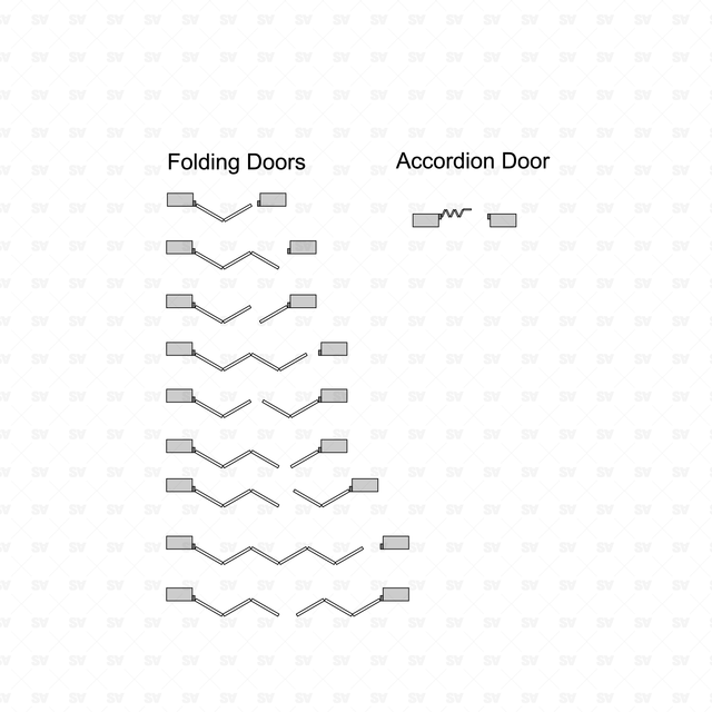 CAD, Vector Doors and Doorways Mega-Pack