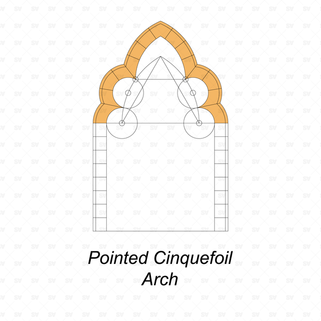 CAD & Vector Arches Types Catalog (35 Items)