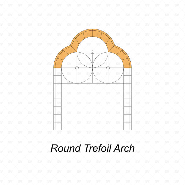 CAD & Vector Arches Types Catalog (35 Items)