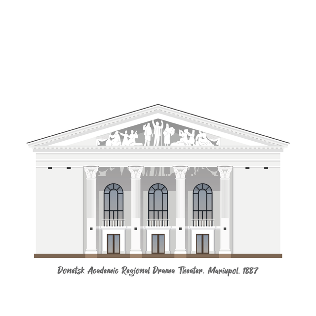 FREE! 25 PNG & Vector Façades of Ukrainian Buildings Damaged During the WAR