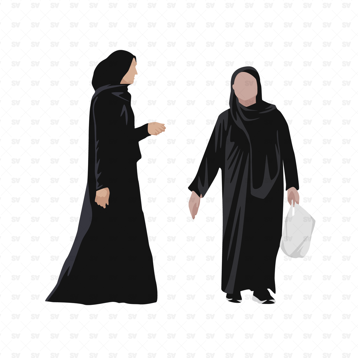 Vector Saudi Arabia Characters Set – Studio Alternativi