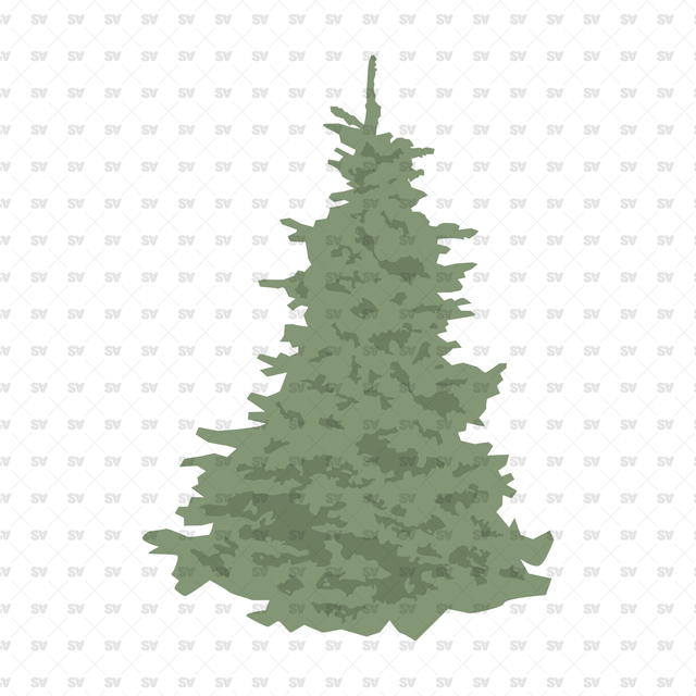 Flat Vector Trees & Plants