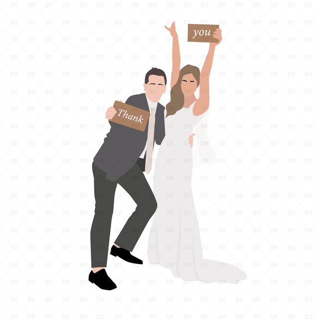vector png couple married