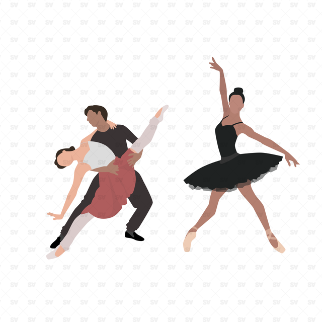 vector png dance illustrations ballet