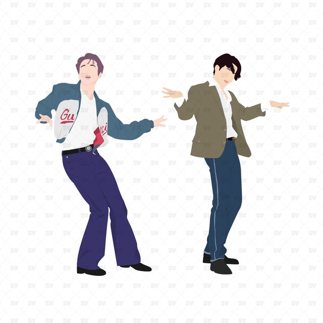 bts members vector png