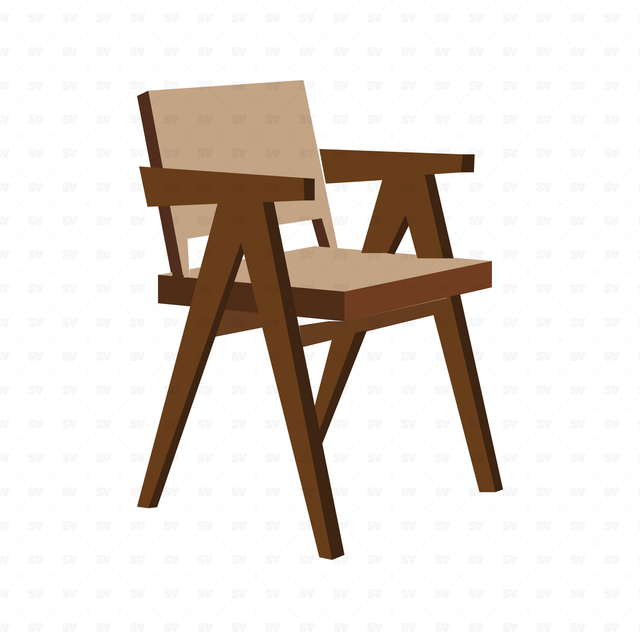 chair furniture vector